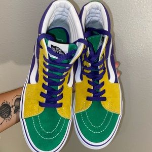mardi gras vans shoes